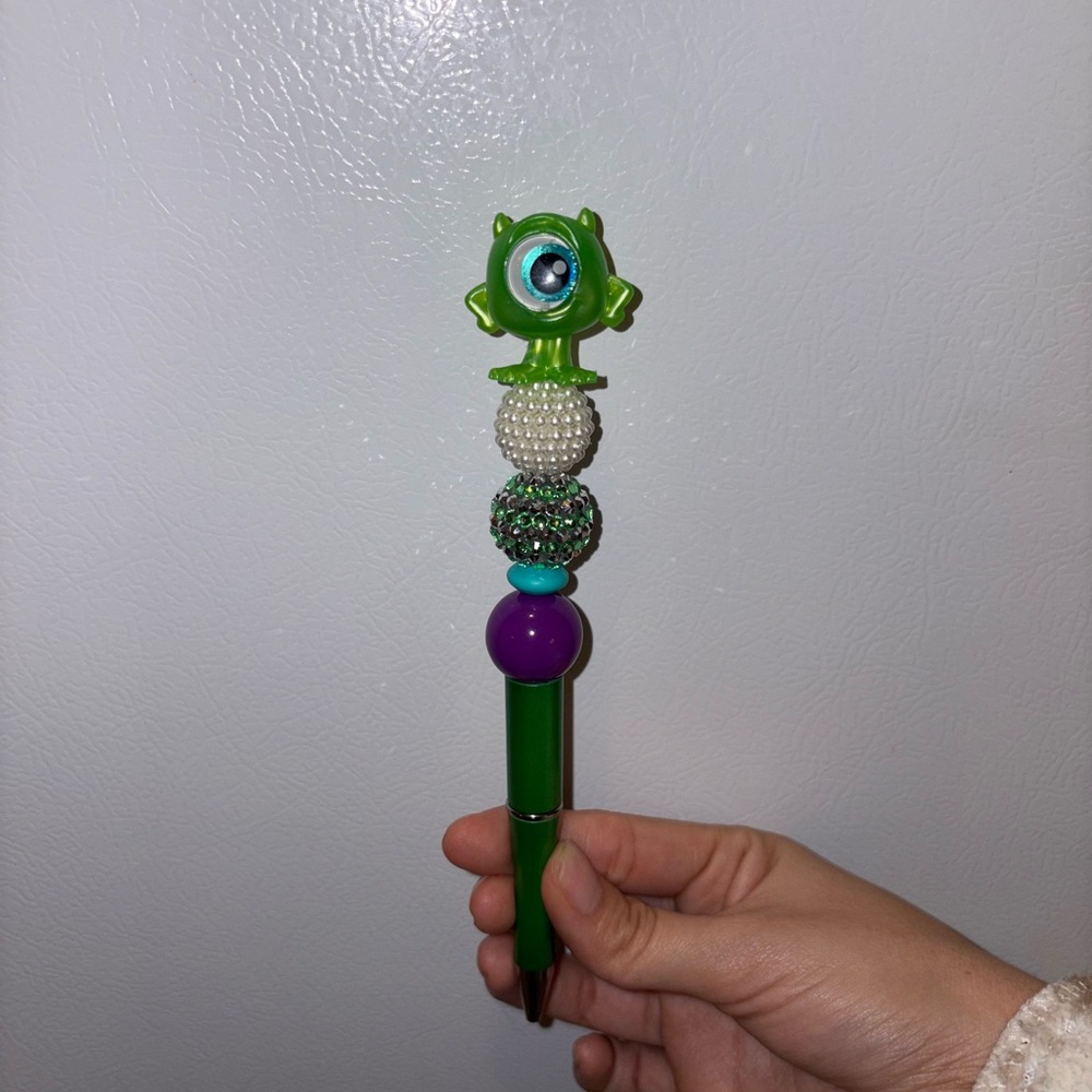 Disney Doorables Mike Wazowski Beaded Pen